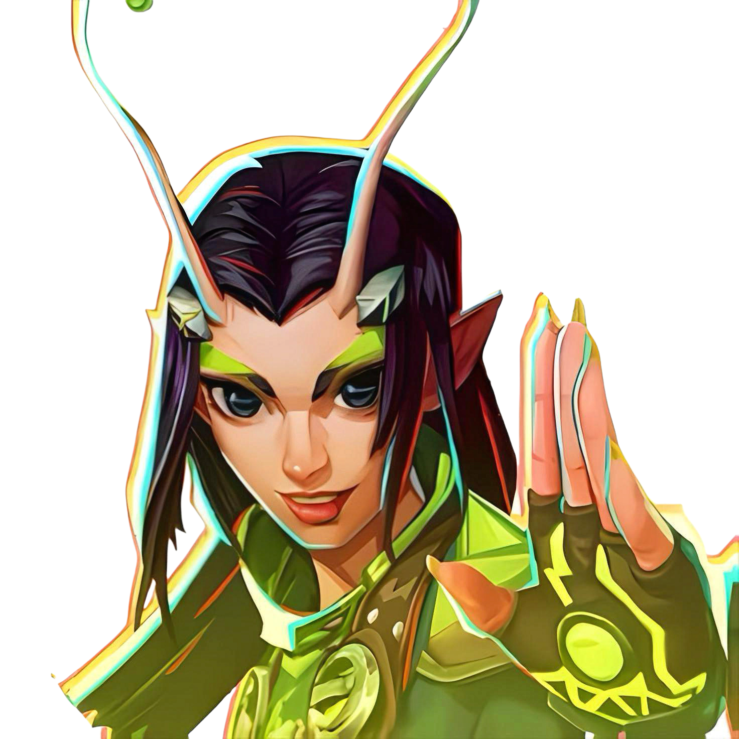Mantis Sticker Marvel Rivals Mantis (Marvel Rivals) Render PNG by IncinaNeverDies on DeviantArt
