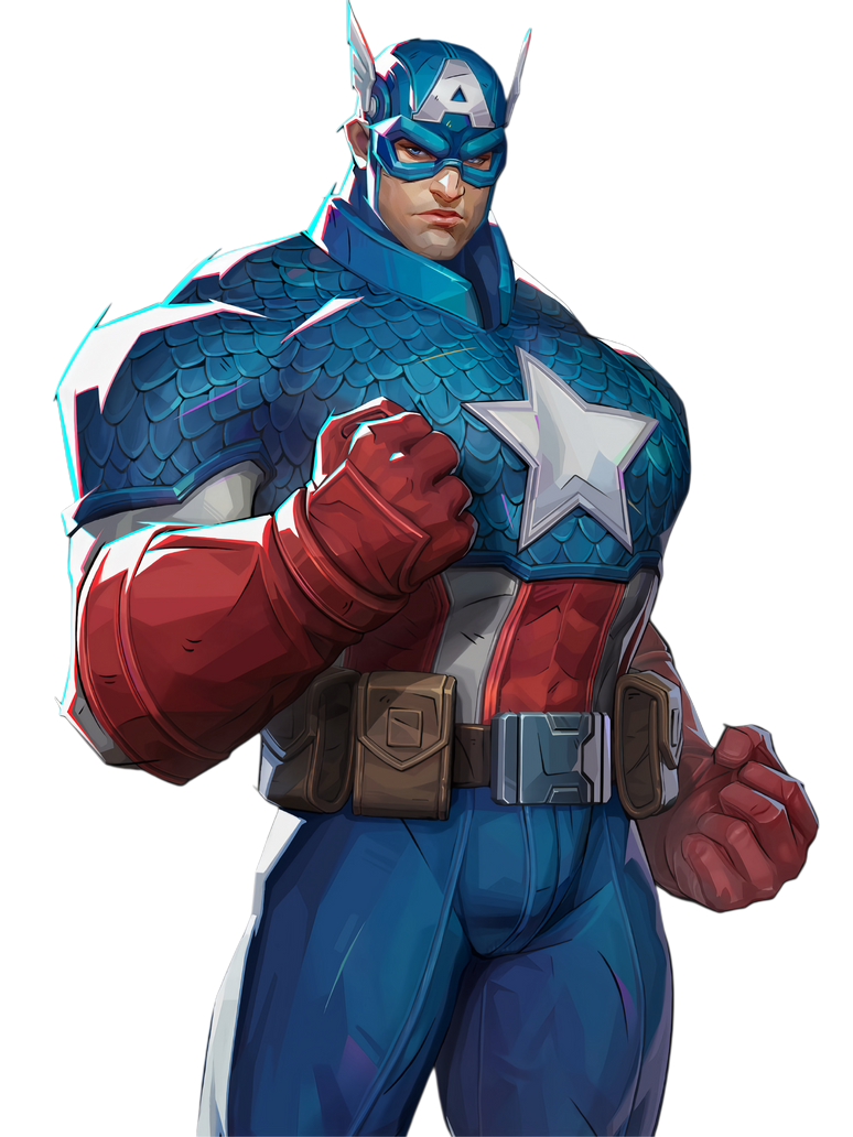 Marvel Rivals Logo Renders Captain America (Marvel Rivals) Render PNG by IncinaNeverDies on DeviantArt