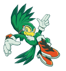Jet the Hawk Render PNG