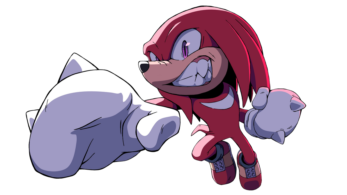 Knuckles Rende Knuckles (Sonic) Render PNG by IncinaNeverDies on DeviantArt