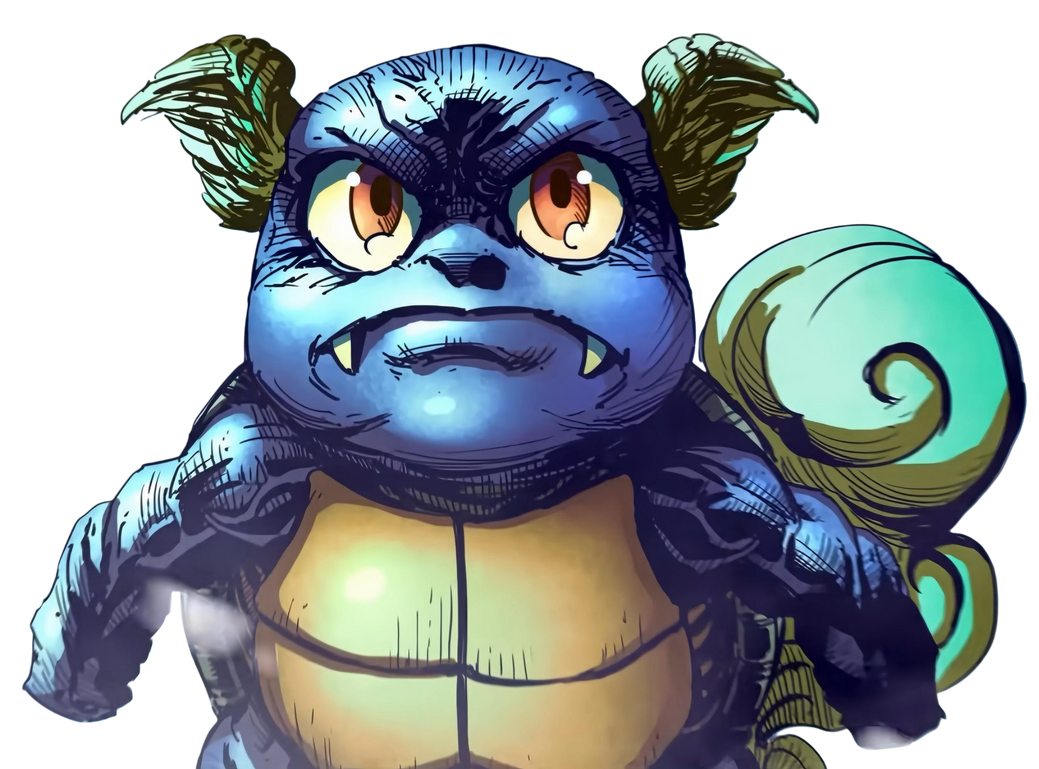 4110 Postcode Starter Squad Wartortle Render PNG by IncinaNeverDies on DeviantArt
