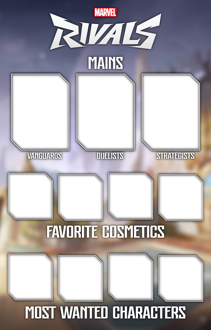 Marvel Rivals Template Thingy by IncinaNeverDies on DeviantArt