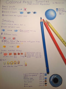 Colored pencil tutorial