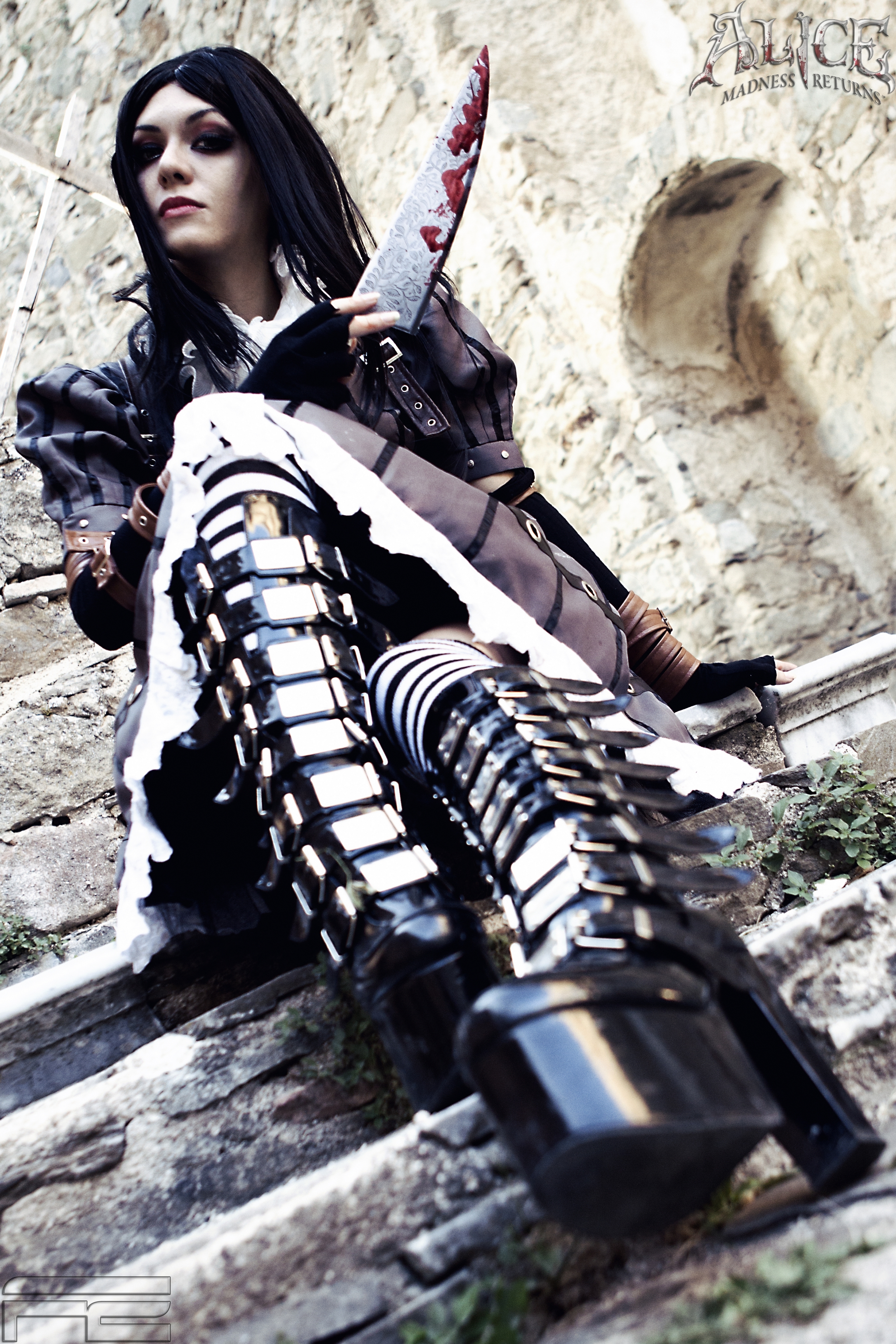 Cosplay Alice Liddell Alice Madness Returns Steampunk Costume 