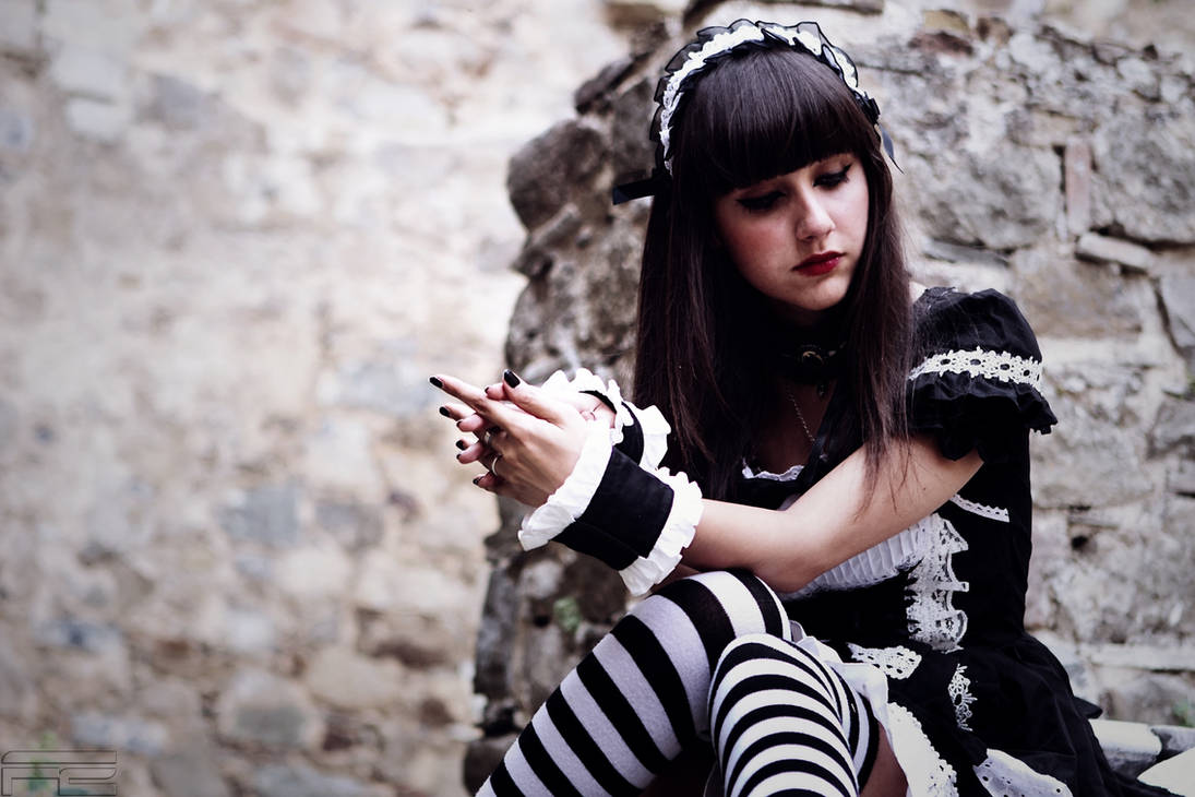 Goth Rumi Rumi - Goth Maid by FabioZenoardo on DeviantArt