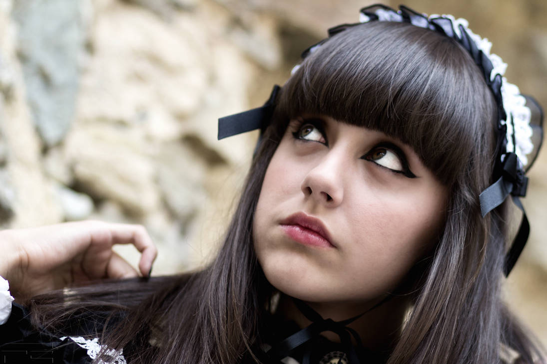 Goth Rumi Rumi - Goth Maid by FabioZenoardo on DeviantArt