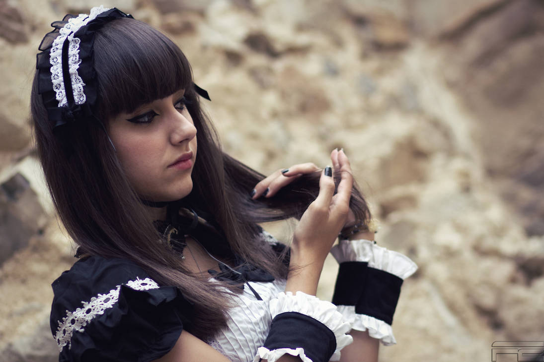 Goth Rumi Rumi - Goth Maid by FabioZenoardo on DeviantArt