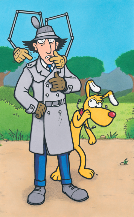 Inspector Gadget and Brain