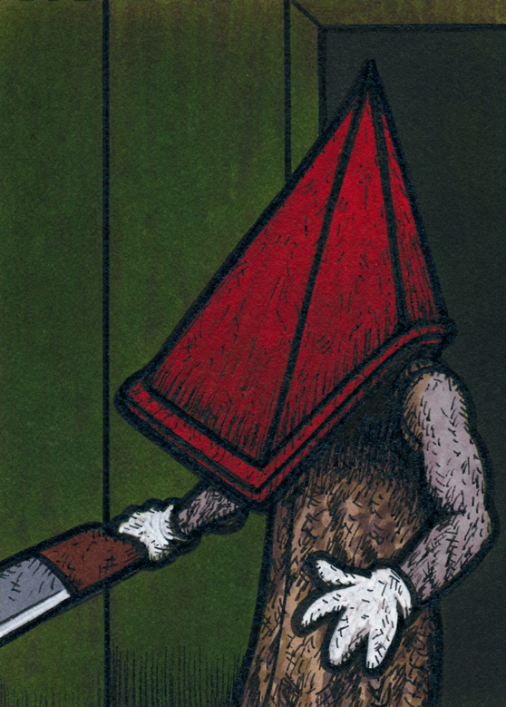 Pyramid Head - water damage