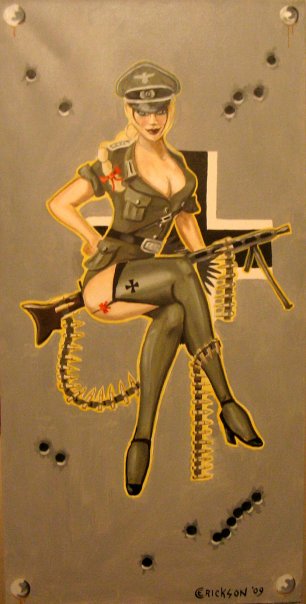 German Pin-up. 