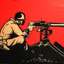 American Machine Gunner, WW2