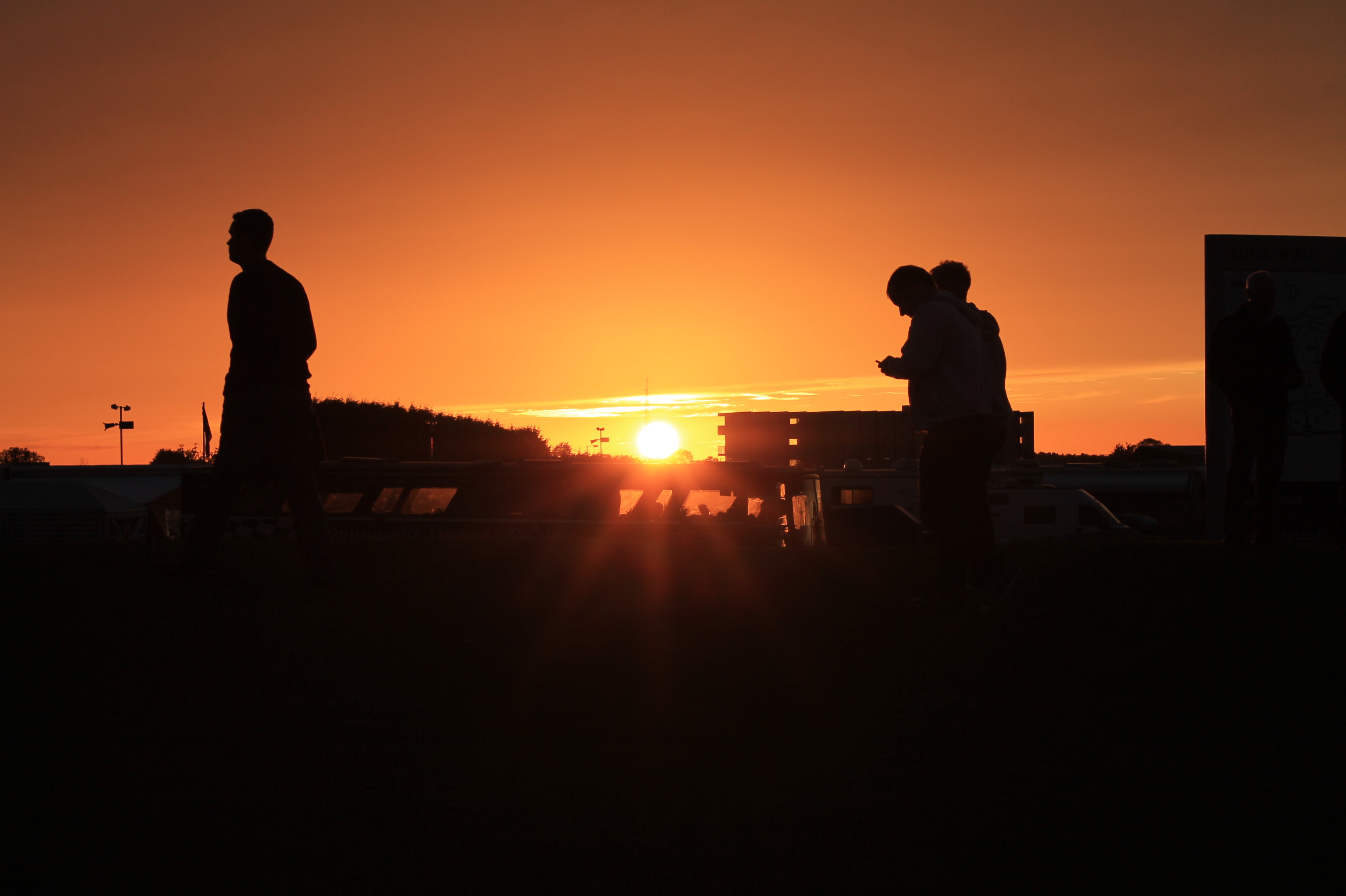 Silverstone Sunset