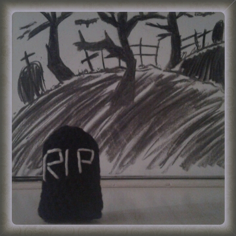 Crochet R.I.P. Graveyard HALLOWEEN