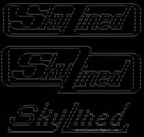Skylined logo's