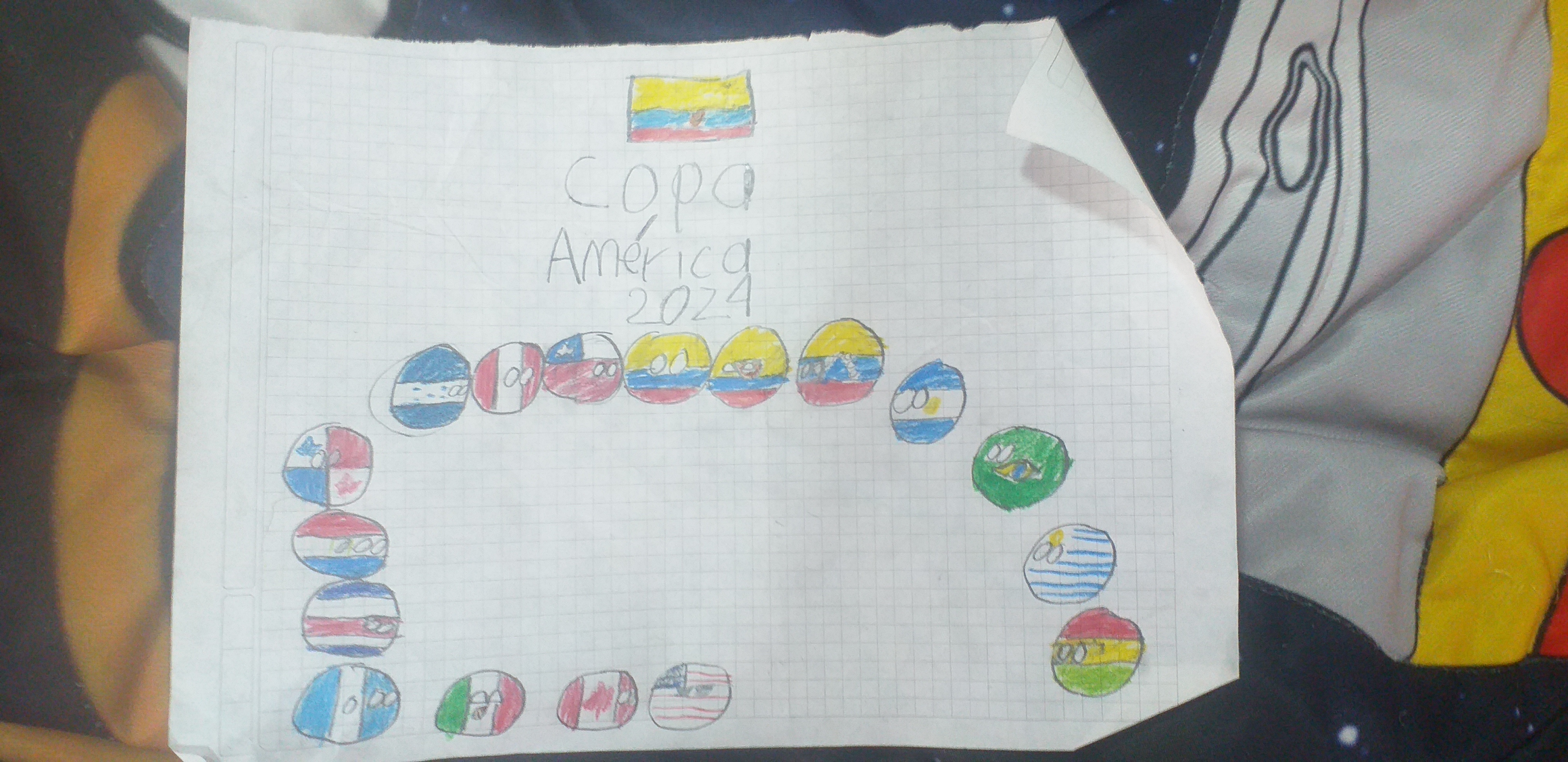 Copa America USA 2024 Teams (CONMEBOL) by PaintRubber38 on DeviantArt