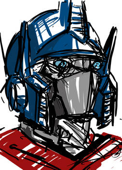 Sketch Prime bust