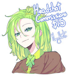 Headshot Commission Open