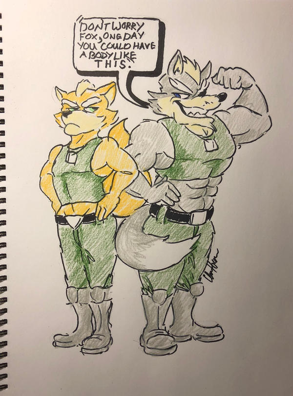 Wolf Buff by SpoiledSpinach on DeviantArt