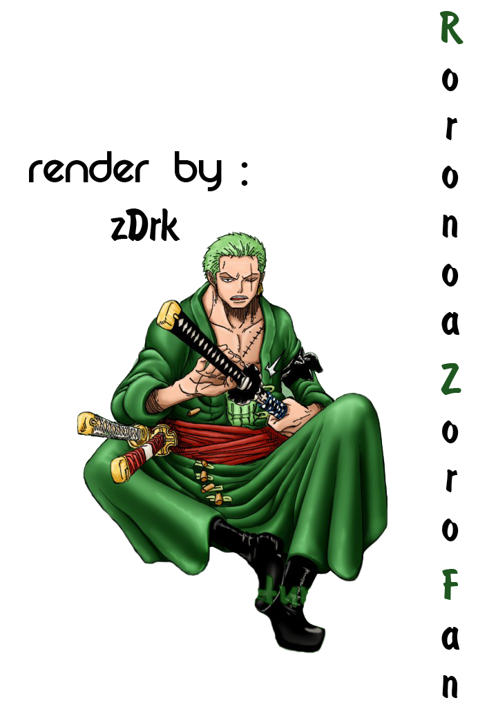 Zoro Juro Ronin Render by MicaelSuperQG on DeviantArt