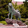 UConn Husky monument