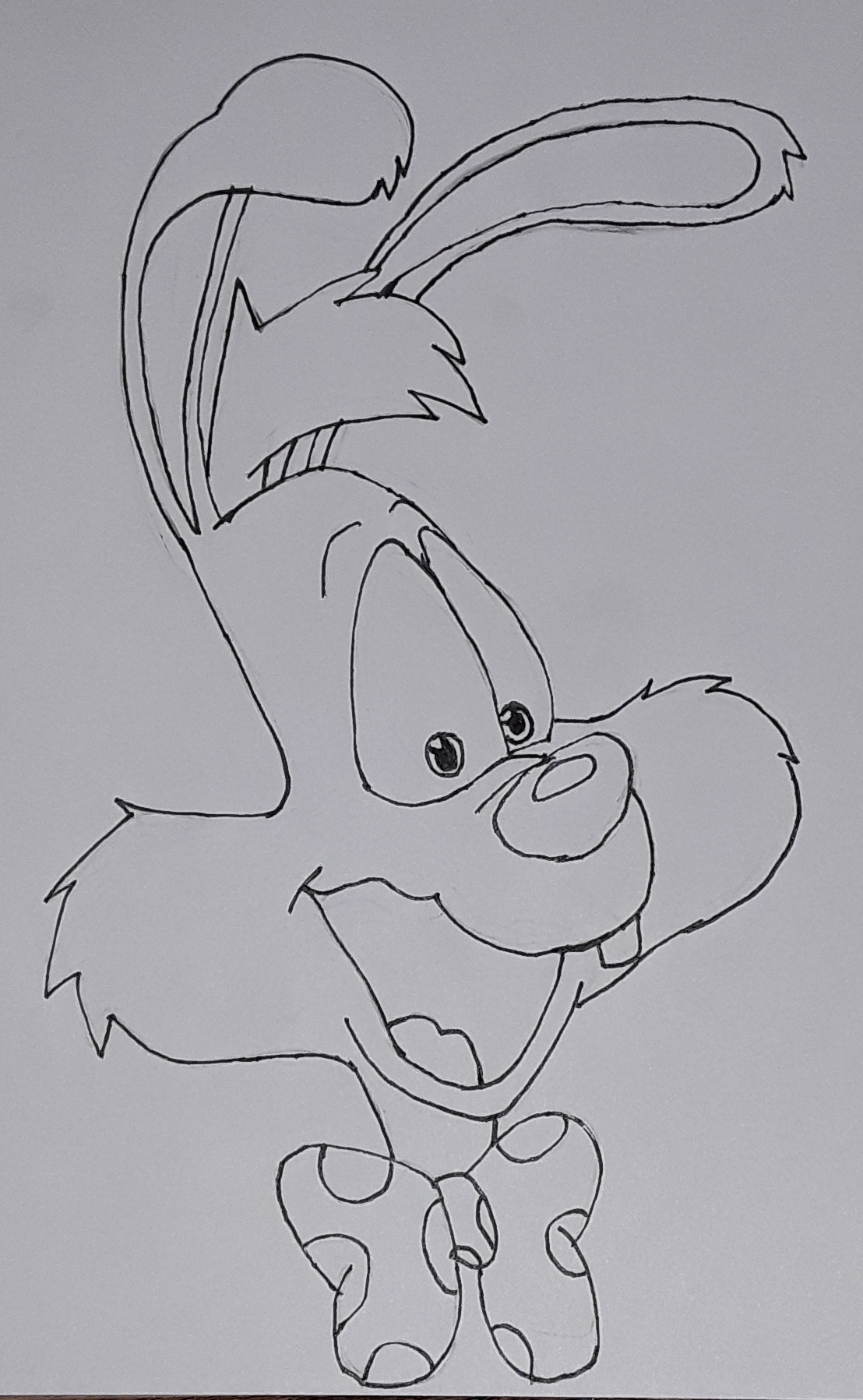 Roger Rabbit sketch by vincehatter on DeviantArt