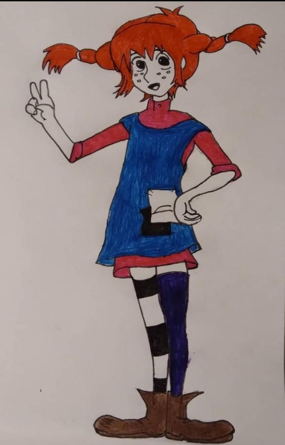 Pippi Longstocking sketch(anime) by vincehatter on DeviantArt Pippi Longstocking sketch(anime) by vincehatter on DeviantArt