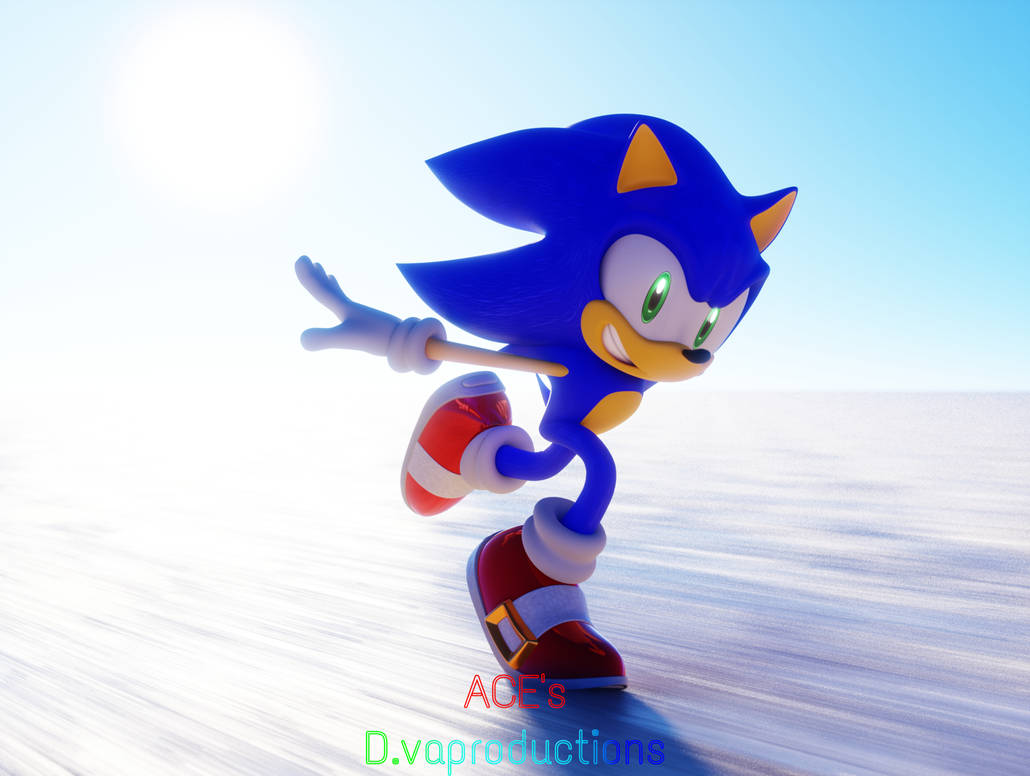 Sonic Render by ACE-of-the-DiVas on DeviantArt