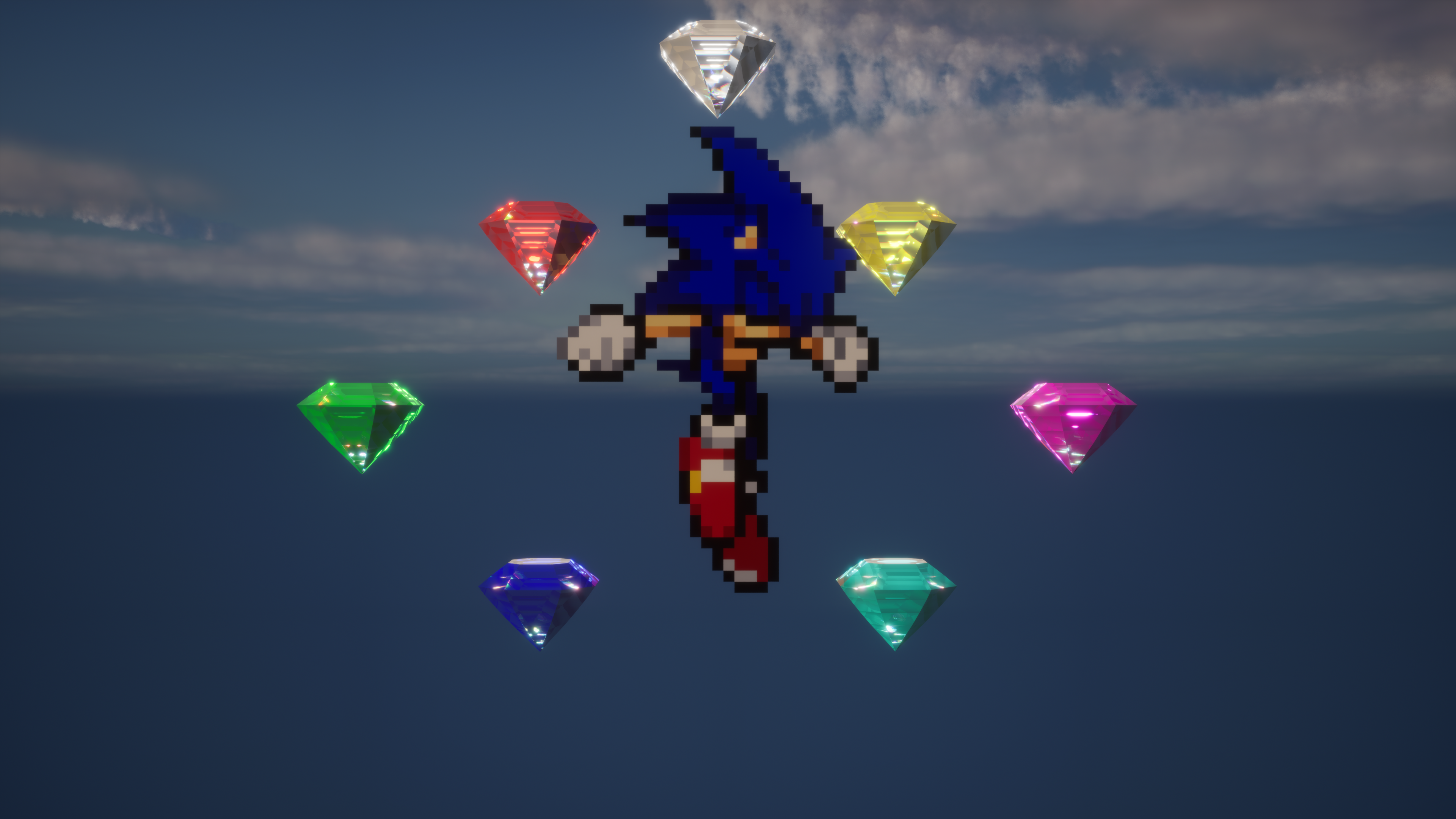 Sonic sprite animation tests