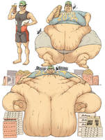 Majin boo gordo! by SuperAgua on DeviantArt