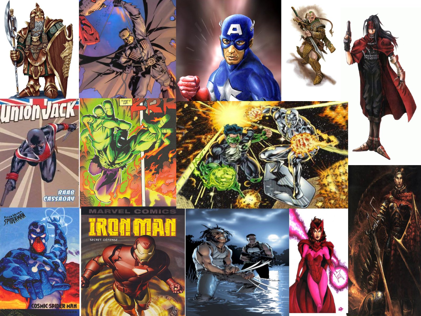 hero collage by beezkneez on DeviantArt