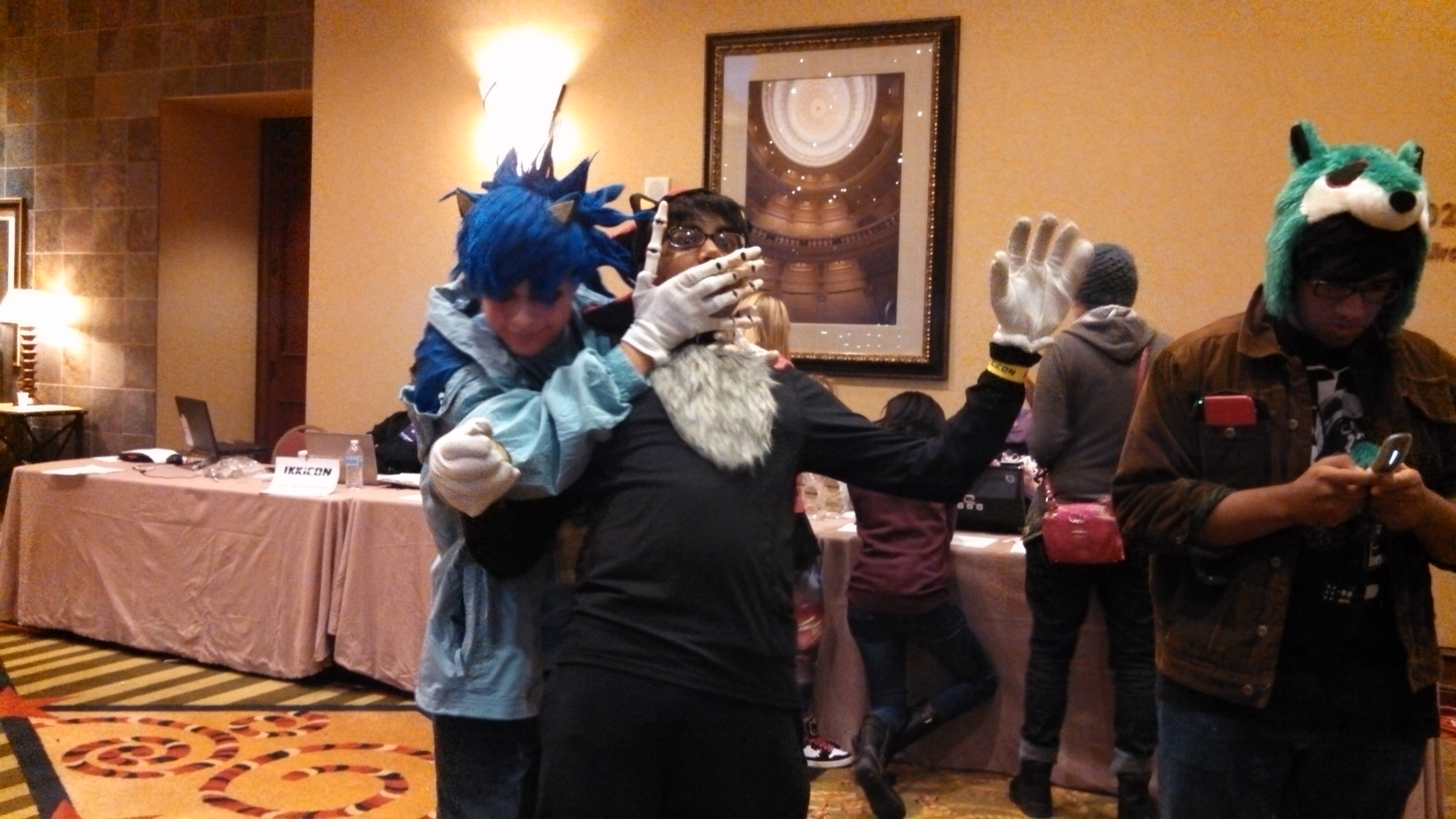 Sonic Exe the Hedgehog Cosplay 