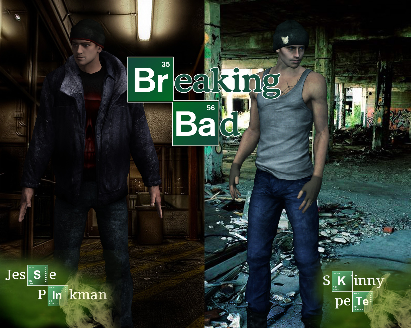 XNALara - Breaking Bad - Jesse and Pete WIP