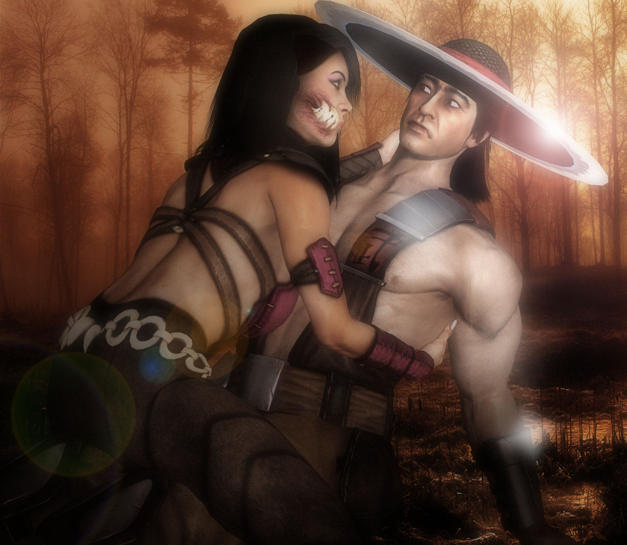 MKX - Mileena x Kung Lao - So, You and I?