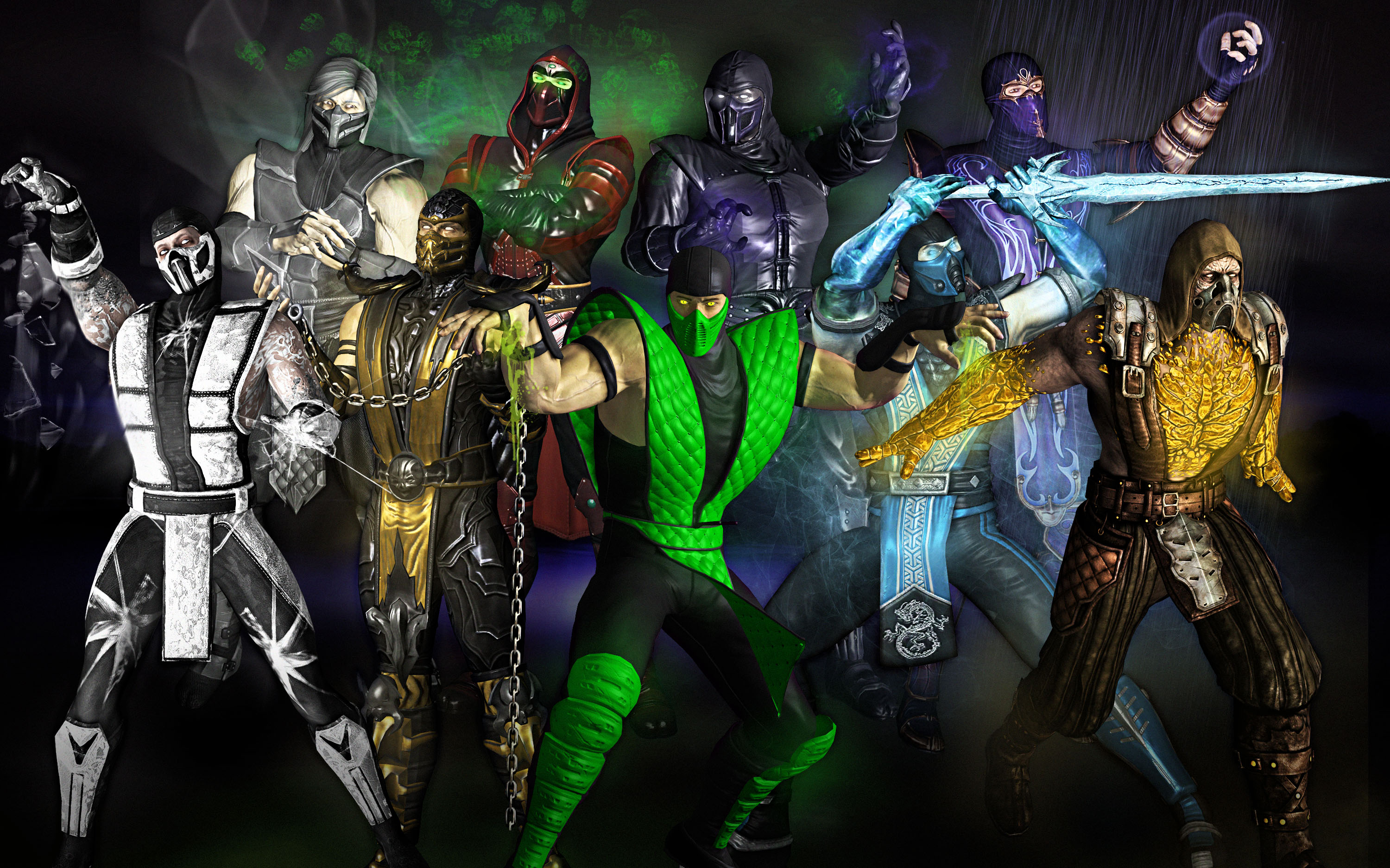 MK All Ninjas Group Picture by SovietMentality on DeviantArt