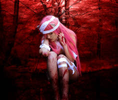 Elfen Lied Cosplay - Lucy - Terror Secluded
