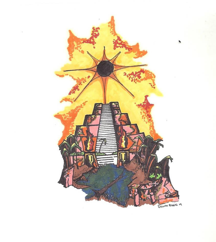 Deviantart Aztec Ritual Aztec Temple by TheJolleyRogers on DeviantArt