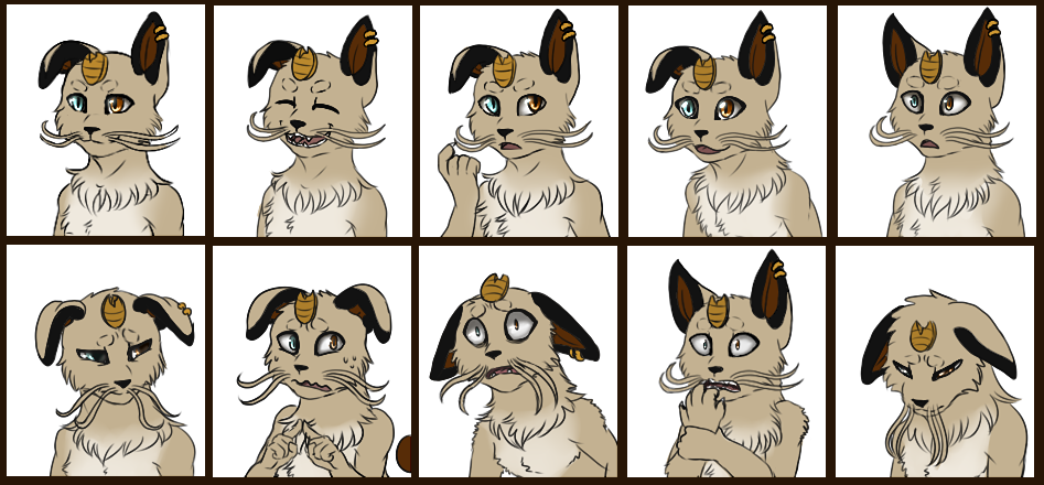 Commission: Casper Emote Set