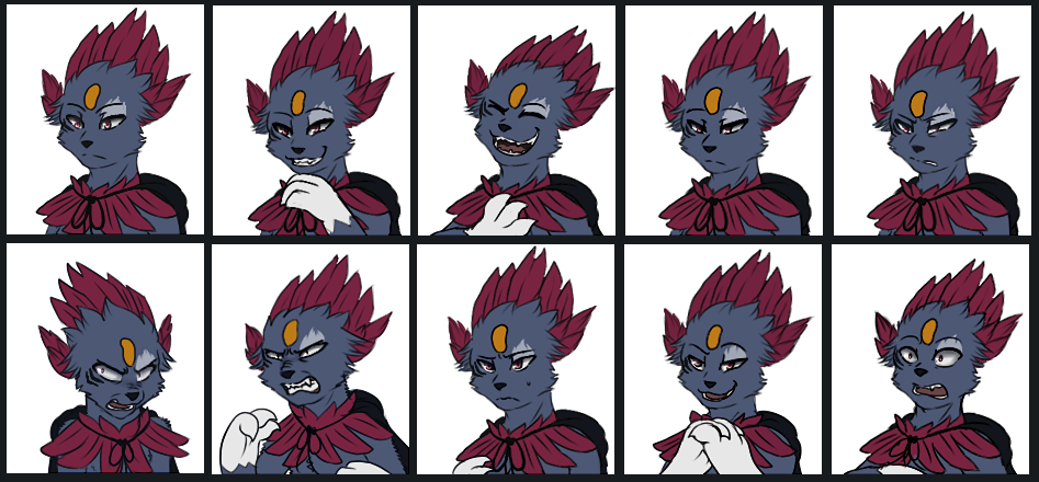 Commission: Ven Emote Set