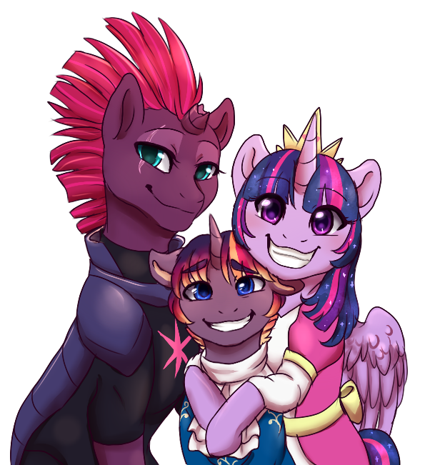 MLP - Sparkle Family Portrait