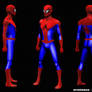 spiderman model sheet