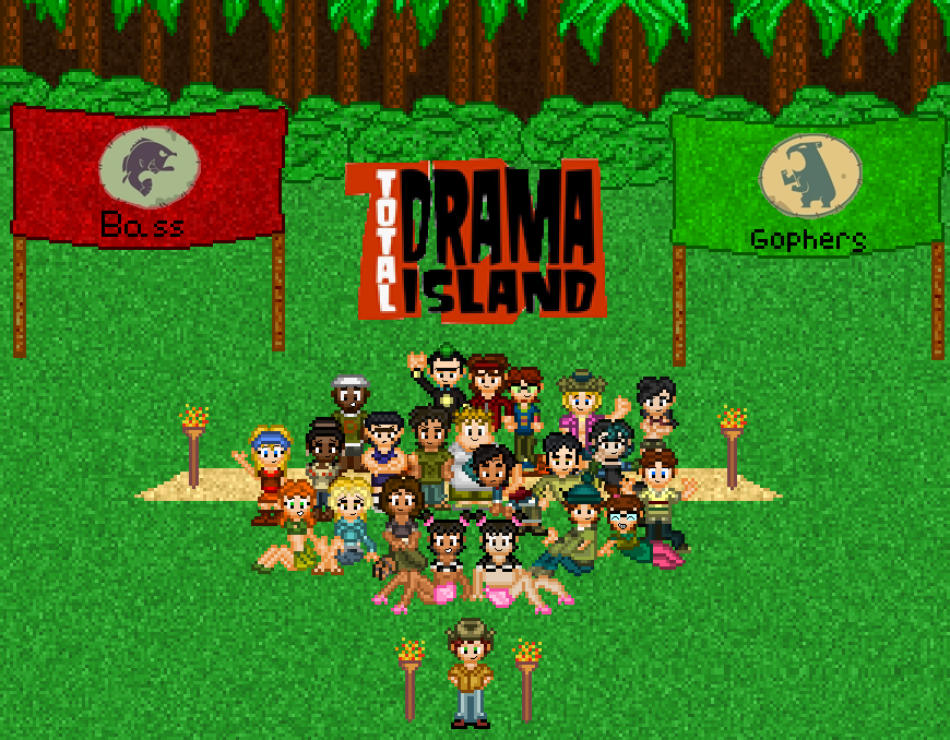 Total Drama Island By Shadow0knight On Deviantart - roblox survivor background