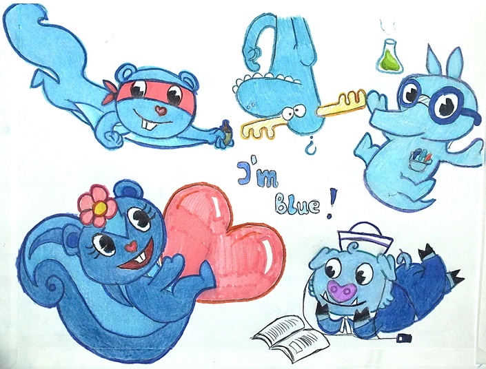 Happy Tree Friends: I'm Blue