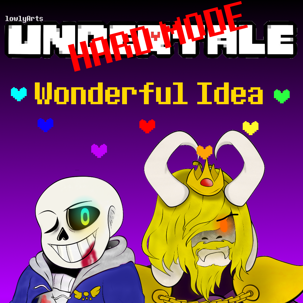 Undertale Hard Mode Wonderful idea sans sprite by CoolDudepro on DeviantArt