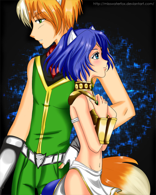 Fox and Krystal -Humanized-