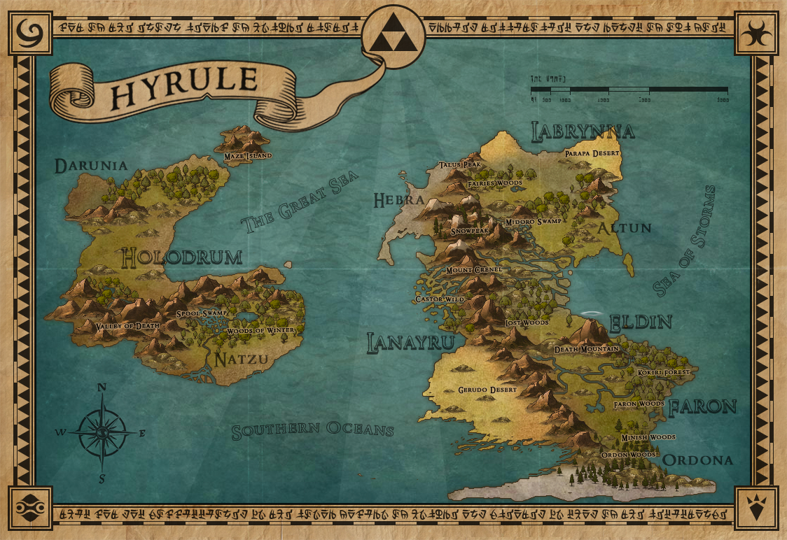 Hyrule Map