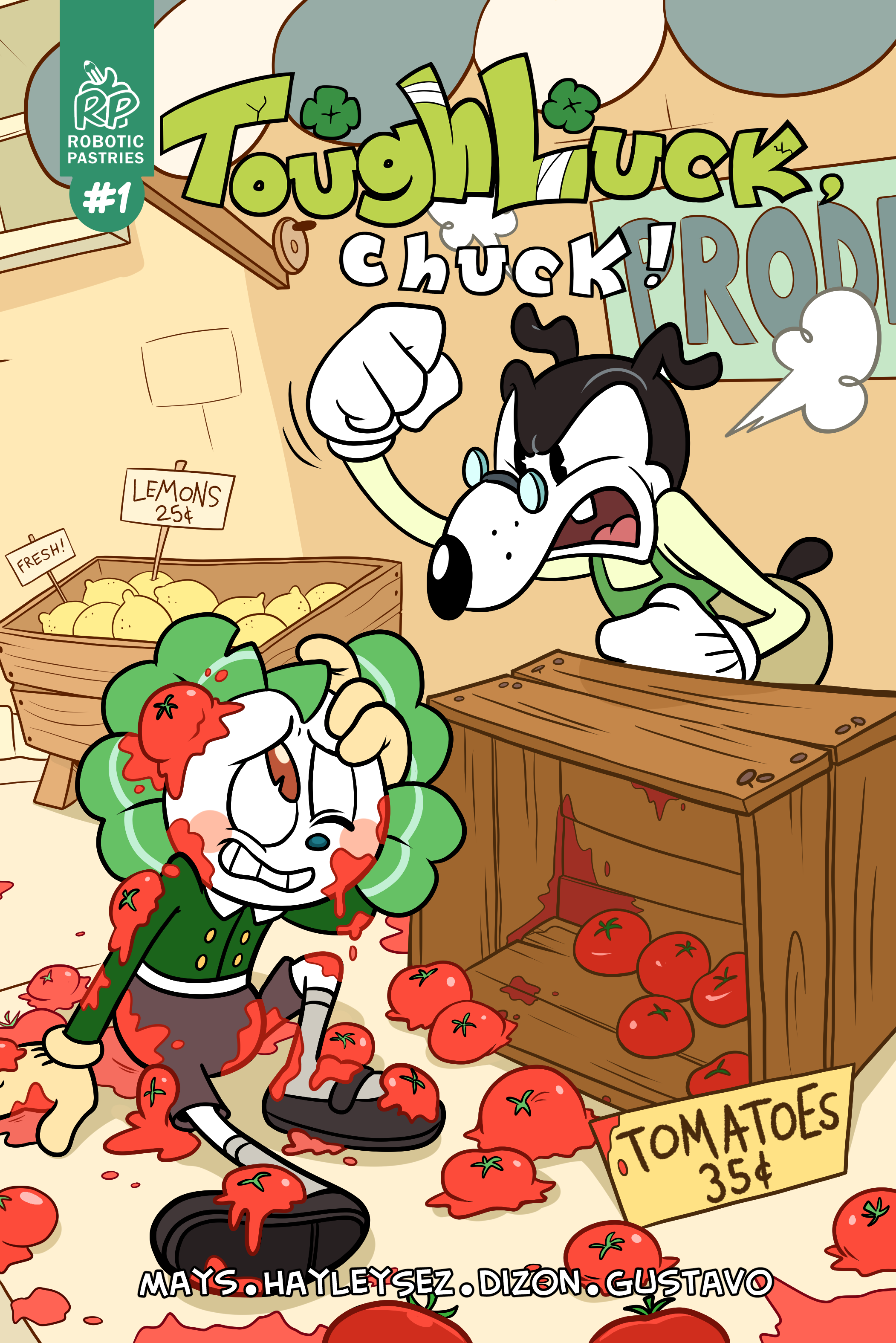 Tough Luck Chuck #1 Cover