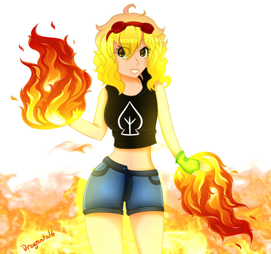 Solar Flare Human Version .:PvZHeroes:. by Dragonita16 on DeviantArt