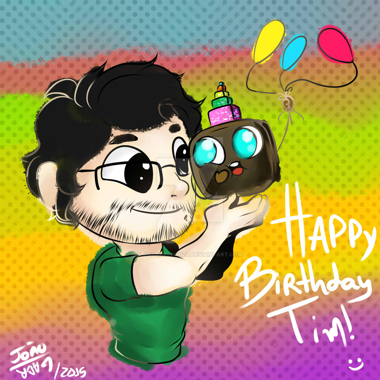 Happy Birthday Tim! by JGabrielSouza on DeviantArt