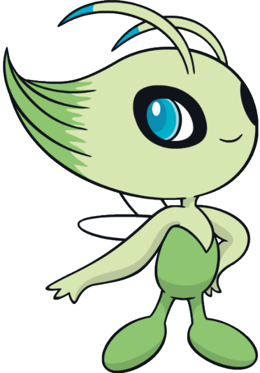 Celebi (PNG) by Oceanchan12 on DeviantArt