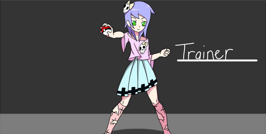 random pokemon trainer by HollowedDollArt on DeviantArt